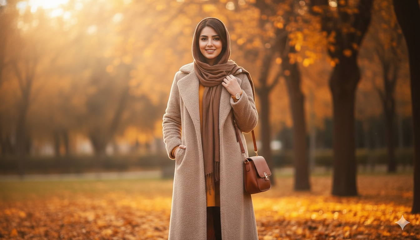 استایل پاییزی دخترانه ایرانی