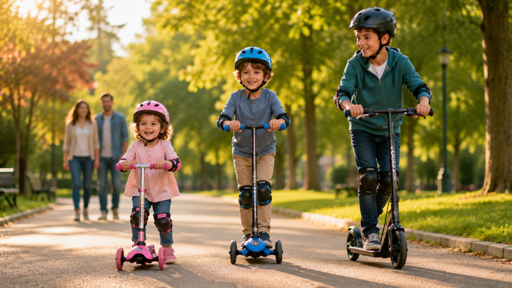 Children's scooter buying guide by age